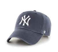 47 Brand Casquette New York Yankees Clean Up MLB réglable 100% coton Bleu marine vintage T.U