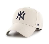 47 Brand – Casquette Relaxed Fit New York Yankees MLB Bone Beige Taille Unique