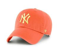 '47 New York Yankees MLB Clean Up Orange Casquette Réglable