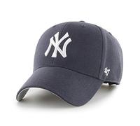 47 New York Yankees MLB MVP Casquette de Baseball Mixte Réglable Logo Blanc Bleu Marine, bleu marine, Taille unique