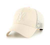 47 New York Yankees MLB Ton sur Ton Most Value P. Branson Beige Casquette de Camionneur Réglable