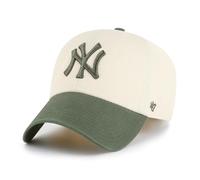 47 New York Yankees MLB Two Tone Clean Up Casquette Beige Vert Olive