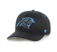 '47 NFL Carolina Panthers Hitch RF Casquette de baseball unisexe, sangle réglable, logo de l'équipe, couleur noire, Noir , taille unique