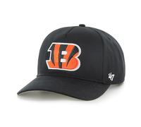 '47 NFL Cincinnati Bengals Hitch RF Casquette de baseball unisexe avec sangle réglable Snapback Logo de l'équipe Noir, Noir , taille unique