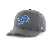 47 NFL Detroit Lions Hitch RF Casquette de baseball unisexe, sangle snapback réglable, logo de l'équipe, couleur anthracite, charbon, Taille unique