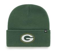 '47 NFL Green Bay Packers Bonnet unisexe avec logo de l'équipe Vert foncé, vert foncé, taille unique