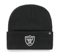 '47 NFL Las Vegas Raiders Bonnet unisexe avec logo de l'équipe Noir, Noir , taille unique