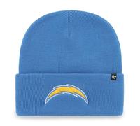 '47 NFL Los Angeles Chargers Bonnet unisexe avec logo de l'équipe Bleu Raz, Blue Raz, taille unique