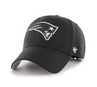 '47 NFL New England Patriots MVP Casquette de Baseball Unisexe Fermeture Velcro Réglable Taille Unique Logo de l'équipe Couleur Noir, Noir , taille unique