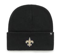 '47 NFL New Orleans Saints Bonnet unisexe avec logo de l'équipe Noir, Noir , taille unique