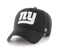 '47 NFL New York Giants MVP Casquette de baseball unisexe avec fermeture Velcro réglable Taille unique Logo de l'équipe Couleur Noir, Noir , taille unique