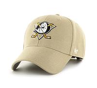 47 NHL Anaheim Ducks MVP Casquette de baseball unisexe avec sangle Logo Couleur, kaki, Taille unique