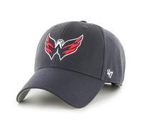 '47 NHL Washington Capitals MVP Casquette de baseball unisexe, réglable, design de haute qualité, logo du badge de l'équipe, bleu marine, bleu marine, taille unique
