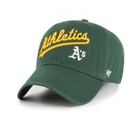 '47 Oakland Athletics MLB Script Clean Up Vert Casquette Réglable