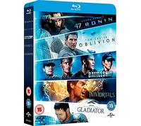 47 Ronin/Oblivion/Battleship/Immortals/Gladiator [Edizione: Regno Unito] [Blu-Ray] [Import]