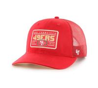 '47 San Francisco 49ers NFL Hardline Trucker RF Casquette de baseball, unisexe, rouge, rouge, taille unique