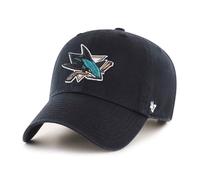 47 San Jose Sharks NHL Clean Up Noir Casquette Réglable