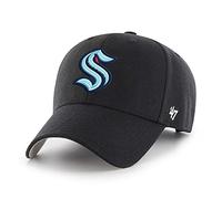 47 Brand Casquette MVP Seattle Kraken – Noir – Ajustable – Décontractée
