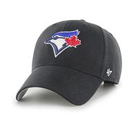 47 Toronto Blue Jays MLB MVP Casquette de baseball réglable avec badge d'équipe Noir, Noir , Taille unique