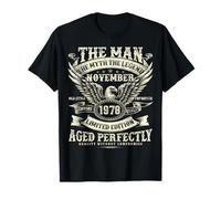 47 Year Old Legend Were Born in November 1978 Anniversaire T-Shirt