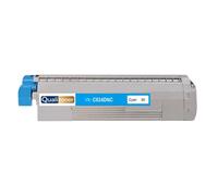 47095703 Toner compatible pour OKI C824 C834 C844 C824n C824dn C834dnw C834nw C844dnw premium Cyan avec puce 5000 pages
