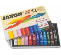47412 Pastels À L'huile Jaxon, Set De 12 Dans Un Étui En Carton, Couleurs Brillantes Et Résistantes À La Lumière, Idéal Pour Les Artistes, Les Peintres Amateurs, Les Enfants