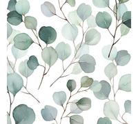 47420 - Papier Peint Galerie Eucalyptus Blanc Vert