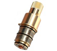 47439000 Cartouche thermostatique compacte de rechange - Version compacte 1/2" en laiton, remplace la version plastique, compatible avec GROHE 47439000