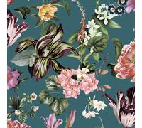 47462 - Le Nouveau Livre De Design Papier Peint Floral Vert Galerie