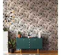 47462 - Papier Peint Galerie Fleur Cerisier Gris Bleu Vert Rose