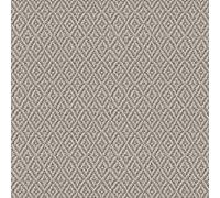 47487 - Papier Peint Galerie À Tissage En Diamant Brun Beige