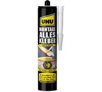 [47520] UHU Cartouche 425g Colle de Montage Universelle sans Solvant Blanc