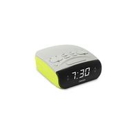 477035 Radio-réveil Duo colors FM double alarme - vert