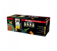 Sheba Nature's Collection Nourriture humide chat Sélection Délicate en gelée 40 sachets x 85 g