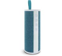 477089 Enceinte Portable Xtra Sound Bluetooth 12 W Avec Entrée Audio Et 9 H D'Autonomie - Verte Et Blanche[Z1437]