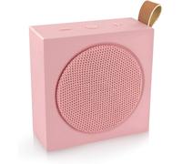 477099 Enceinte Portable Xtra Color Bluetooth 3 W avec Basses puissantes, Port microSD MP3 et 15 Heures d'autonomie - Rose