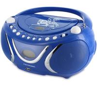 477132 Radio / Lecteur Cd / Mp3 Portable Square Avec Port Usb - Bleu Foncé
