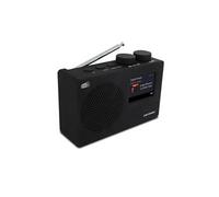 Radio numérique DAB+ et FM RDS avec écran couleur - noir
