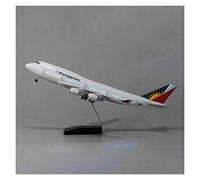 47CM Adapté pour Boeing 747 B747 Modèle Fuselage W Avion Léger Jouet Souvenir Cadeau Collection Affichage Kit de Jeu de Passe-Temps(B)