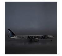 47CM Adapté pour L'aviation B777 W Avion Collection De Cadeaux pour Adultes Affichage Souvenir Porte-Avions avec Roues Ensemble de Jeu de Passe-Temps Miniature(B)