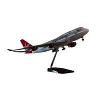 47cm pour Atlantic 747 modèle d'avion à Grande échelle Jouet d'aviation Avion avec lumières et Roues Train d'atterrissage moulé sous Pression Playkits(Lights)