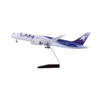 47CM pour Le modèle d'avion d'aviation Chile LAN 787 B787 Jouet 1/130 kit d'avion modèle Fini moulé sous Pression Avion de Collection d'avion avec Support(No Light Version)