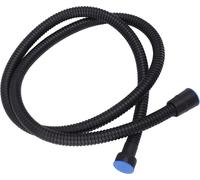47in Shower Hose Explosion Proof Pressure Resistance Heat Resistant Hot Cold Use Shower Hose Extra Long for Bathroom Black (tuyau de douche antidéflagrant pour la salle de bain)