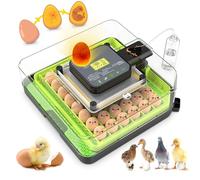 48-132 Incubateur d'œufs Fonction de rotation automatique des œufs et contrôle automatique de l'humidité, prise en charge de l'observation panoramique à 360°, convient pour les incubateurs pour