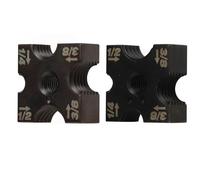 48 44 2872 Jeu de matrices de découpe, coupe-tige filetée, matrices de remplacement 1/4", 3/8", 1/2", pour coupe-tige filetée sans balais M18, matrices de coupe à vis rotatives