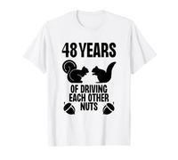 48 Ans à se Rendre dingues, Femme, Mari, Mariage T-Shirt