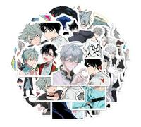 48 Autocollants Alien Stages Till＆Ivan, Figures Mignonnes Autocollant Imperméable, Anime Alien Stages Vinyle Pour Mug, Skateboard, Livre