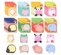 48 Blocs Feuilles Notes Autocollantes Animaux,960 Feuilles Petits Animaux Notes Autocollantes Feuilles Notes Autocollantes Adhésives Mignonnes pour Etudes Maison Bureau Cadeaux pour Enfants