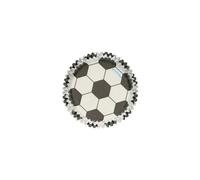 48 caissettes à cupcakes football - f84200