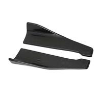 48 Cm pour Mini pour Cooper 2014-21 Jupe Becquet Lèvre Arrière Jupe Latérale Ailes Diffuseurs Extension Séparateurs À Bascule Cantonnière d'angle Jupes Latérales Diffuseur À Bascule(Fibre de Carbone)